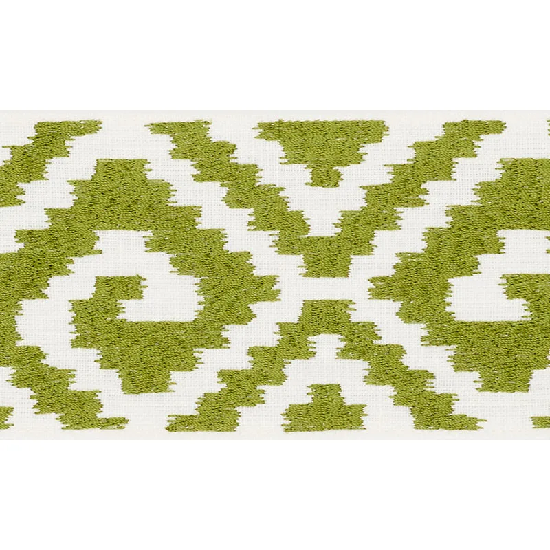 Schumacher Fillmore Tape trim in Leaf (70602)