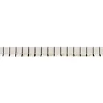 83371 | Frances Silk Fringe - Black and White Schumacher Frances Silk Fringe trim in Black and White (83371)
