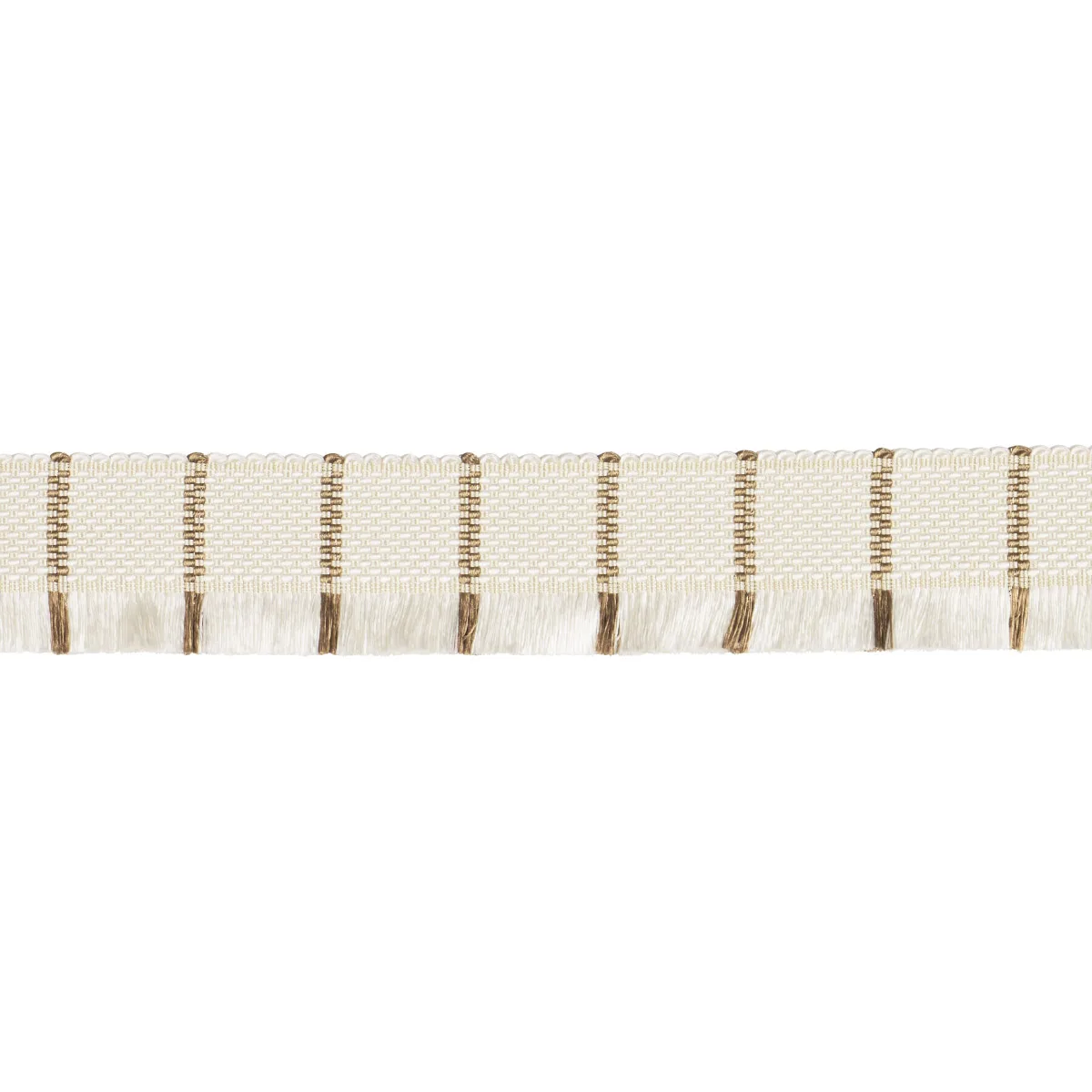 Schumacher Frances Silk Fringe trim in Gold (83370)