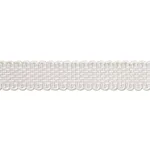 83361 | Frances Silk Gimp - Grey Schumacher Frances Silk Gimp trim in Grey (83361)