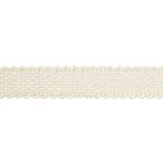 83360 | Frances Silk Gimp - Ivory Schumacher Frances Silk Gimp trim in Ivory (83360)