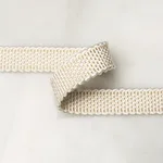 83360 | Frances Silk Gimp - Ivory Schumacher Frances Silk Gimp trim in Ivory (83360)