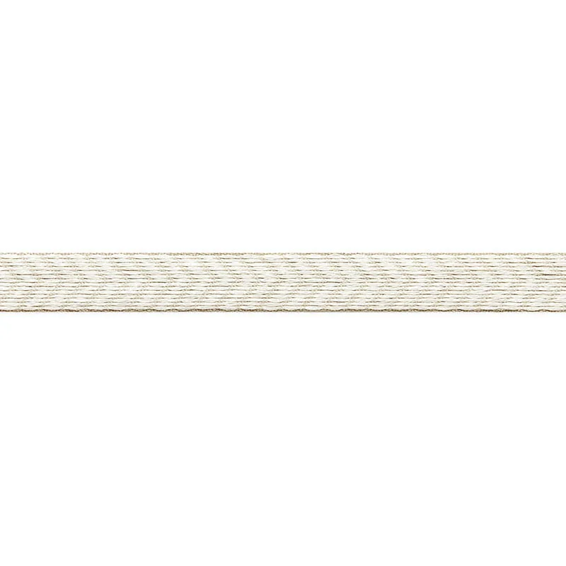 Schumacher Francoise Linen Braid trim in Blanc (65580)