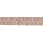 76734 | Freeform Embroidered Tape - Clay Schumacher Freeform Embroidered Tape trim in Clay (76734)