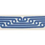 77210 | Galloway Tape - Blue Schumacher Galloway Tape trim in Blue (77210)
