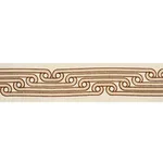 77211 | Galloway Tape - Brown Schumacher Galloway Tape trim in Brown (77211)