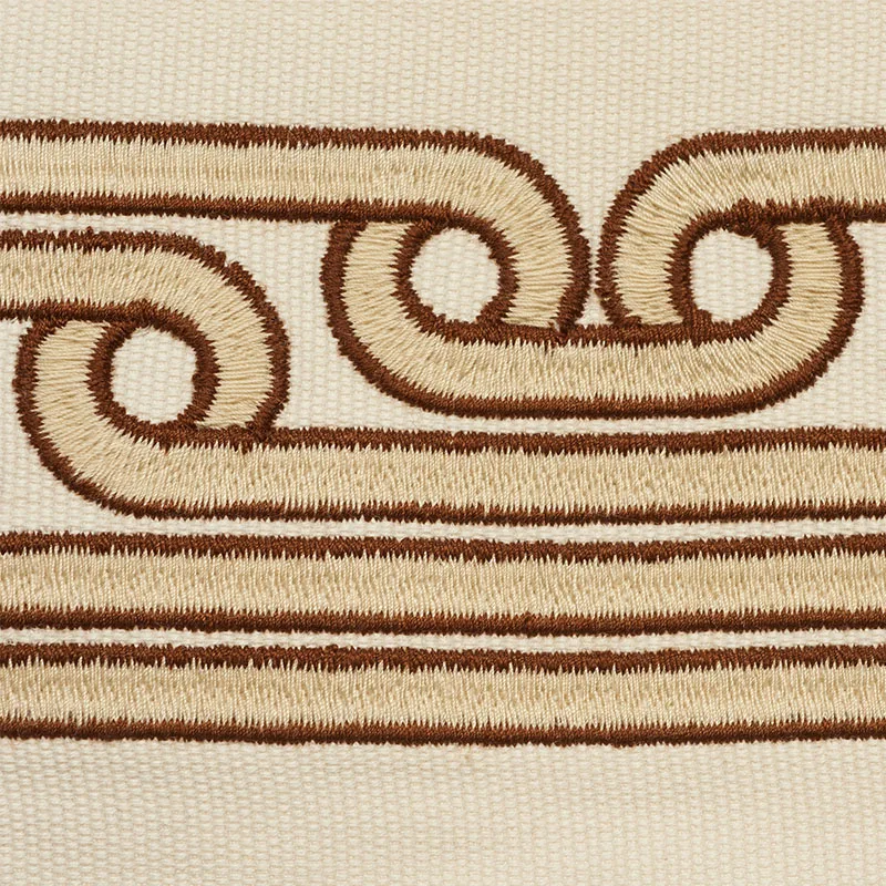 77211 | Galloway Tape - Brown Schumacher Galloway Tape trim in Brown (77211)