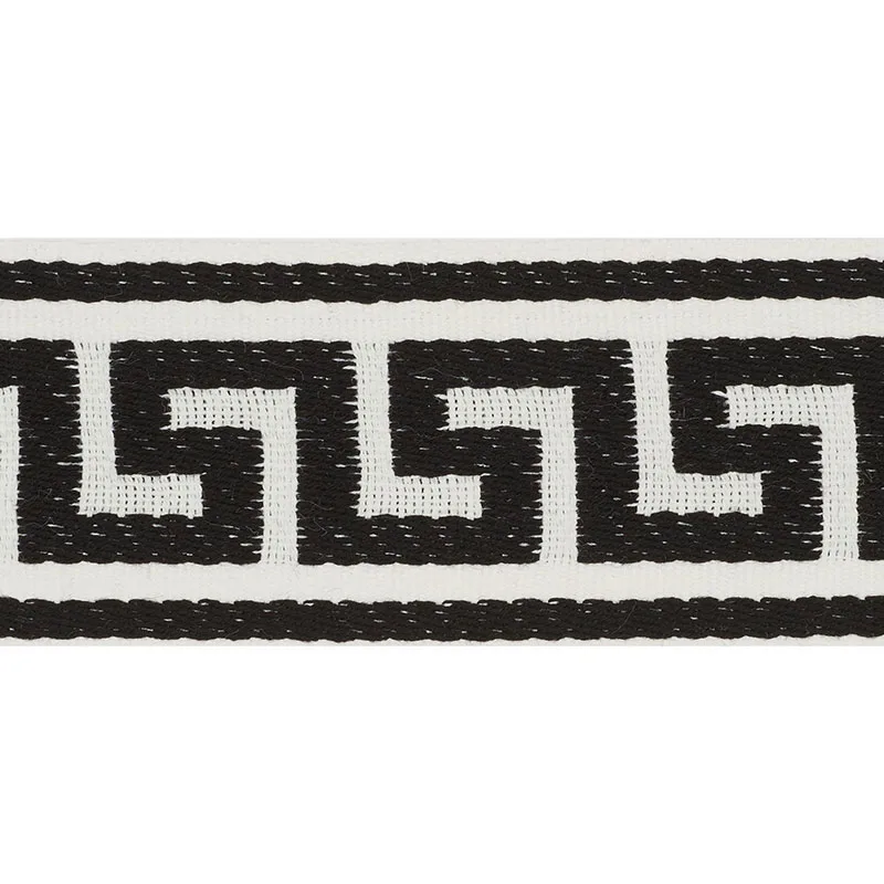 Schumacher Ganton Tape Indoor/Outdoor trim in Black (72395)