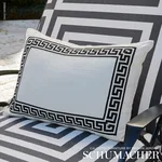 72395 | Ganton Tape Indoor/Outdoor - Black Schumacher Ganton Tape Indoor/Outdoor trim in Black (72395)