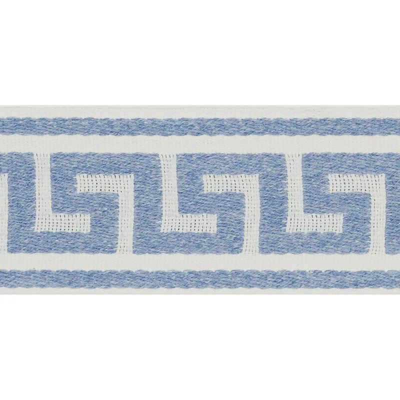 Schumacher Ganton Tape Indoor/Outdoor trim in Blue (72391)