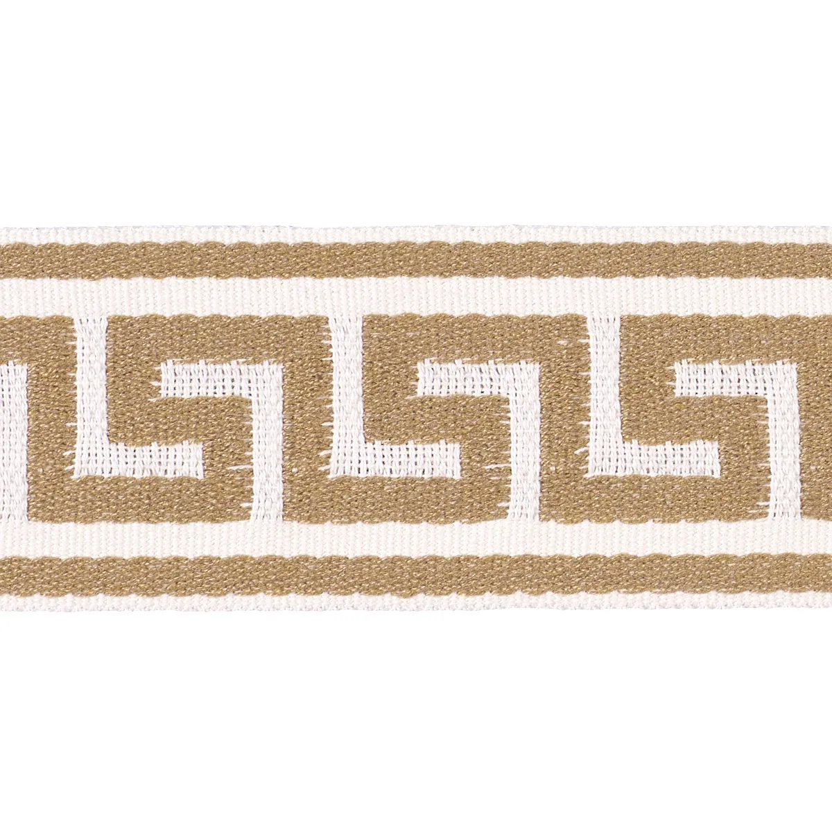 Schumacher Ganton Tape Indoor/Outdoor trim in Brown (72399)