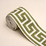 Schumacher Ganton Tape Indoor/Outdoor trim in Grass (72397)