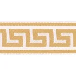 Schumacher Ganton Tape Indoor/Outdoor trim in Yellow (72398)