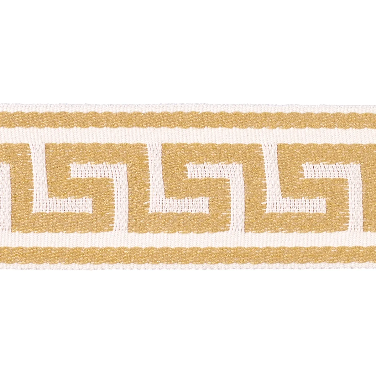 Schumacher Ganton Tape Indoor/Outdoor trim in Yellow (72398)