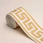 Schumacher Ganton Tape Indoor/Outdoor trim in Yellow (72398)