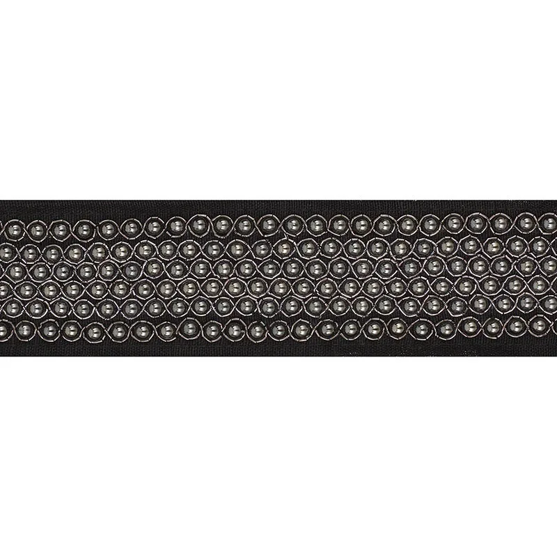 Schumacher Garbo Tape trim in Black (70703)