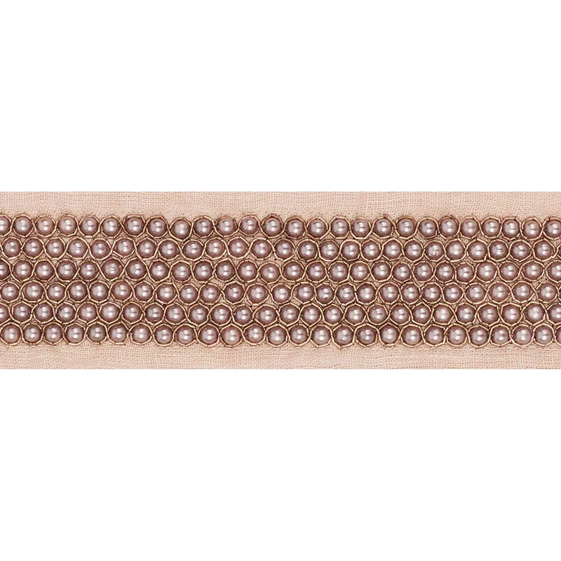 Schumacher Garbo Tape trim in Blush (70700)