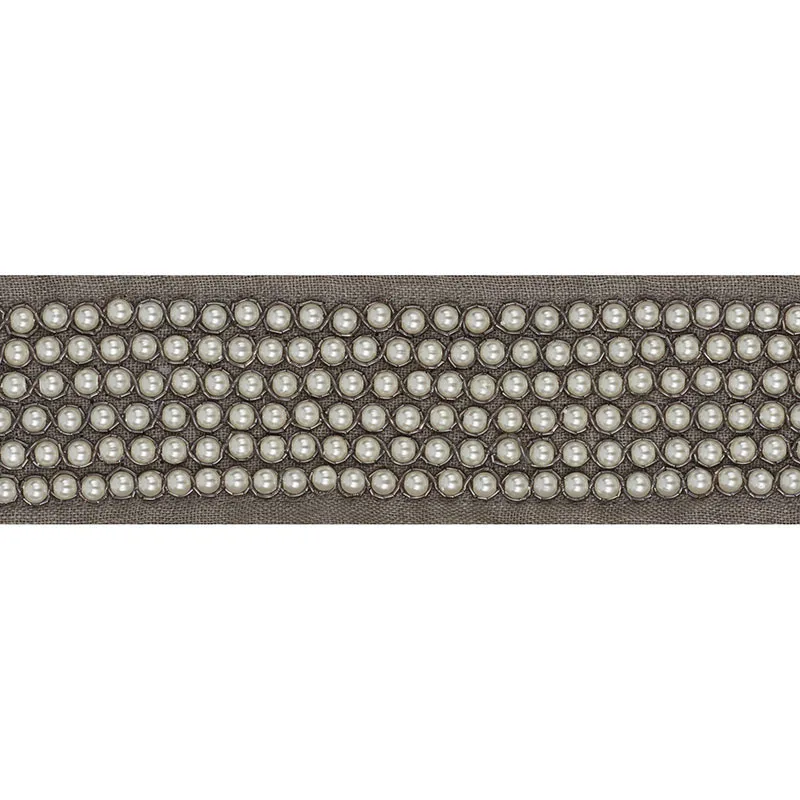 Schumacher Garbo Tape trim in Grey (70702)