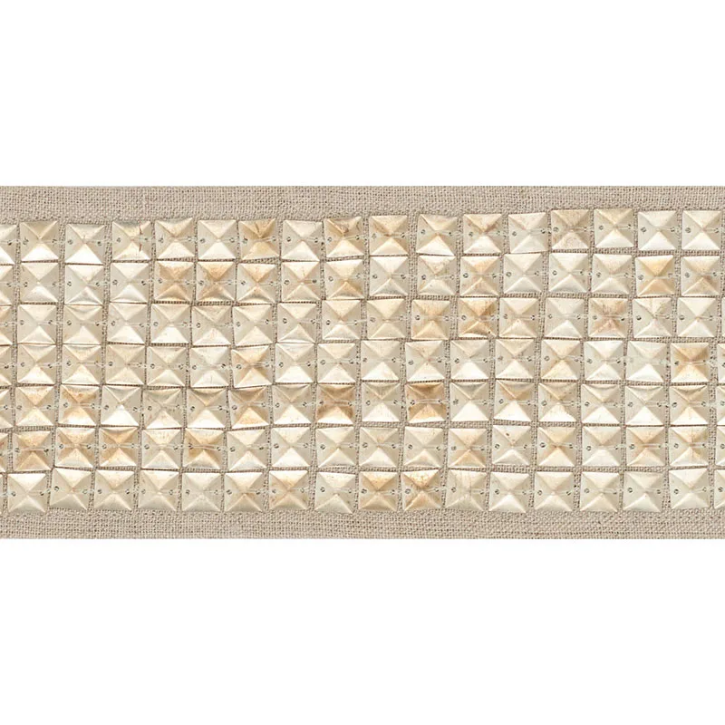 Schumacher Gardner Tape trim in Gold (70691)