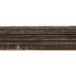 81294 | Gaspard Velvet Tape Narrow - Charcoal Schumacher Gaspard Velvet Tape Narrow trim in Charcoal (81294)