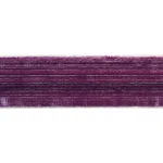 81293 | Gaspard Velvet Tape Narrow - Eggplant Schumacher Gaspard Velvet Tape Narrow trim in Eggplant (81293)