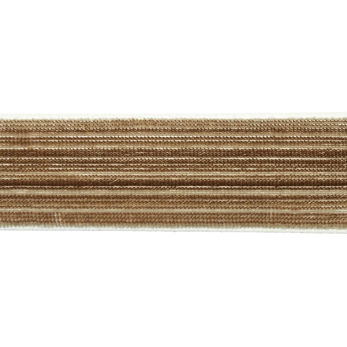 Schumacher Gaspard Velvet Tape Narrow trim in Gold (81295)