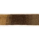 Schumacher Gatsby Tape trim in Gold (74291)