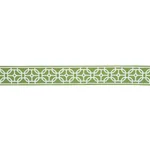 83652 | Gazebo Trellis Tape - Green Schumacher Gazebo Trellis Tape trim in Green (83652)