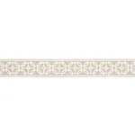 Schumacher Gazebo Trellis Tape trim in Natural (83653)