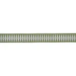 86324 | Genevieve Embroidered Tape - Green Schumacher Genevieve Embroidered Tape trim in Green (86324)
