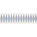 86320 | Genevieve Embroidered Tape - Sky Schumacher Genevieve Embroidered Tape trim in Sky (86320)