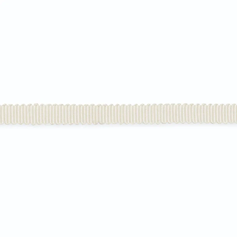 Schumacher Gerard Gimp Silk 5/16" trim in Eggshell (G514-1)