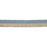 81211 | Graphic Fringe - Blue Schumacher Graphic Fringe trim in Blue (81211)