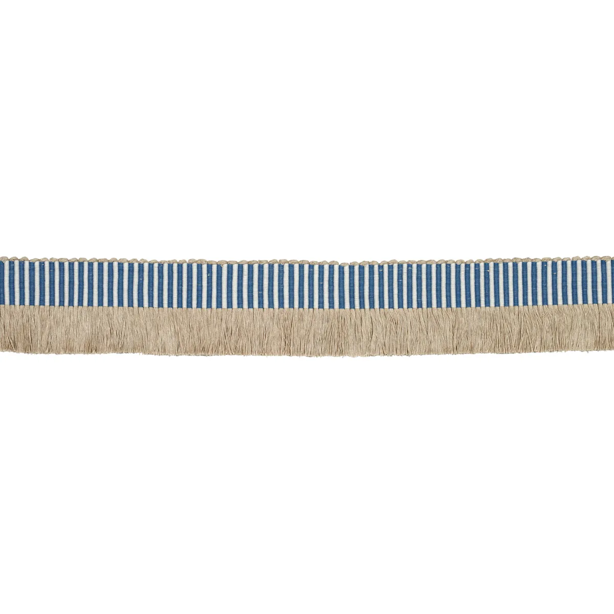 Schumacher Graphic Fringe trim in Blue (81211)
