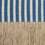 81211 | Graphic Fringe - Blue Schumacher Graphic Fringe trim in Blue (81211)
