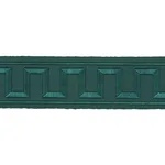 70804 | Greek Key Embroidered Tape - Emerald Schumacher Greek Key Embroidered Tape trim in Emerald (70804)