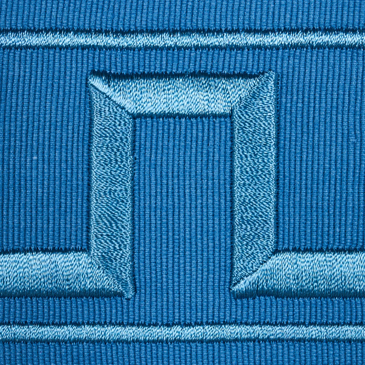 70806 | Greek Key Embroidered Tape - Teal Schumacher Greek Key Embroidered Tape trim in Teal (70806)