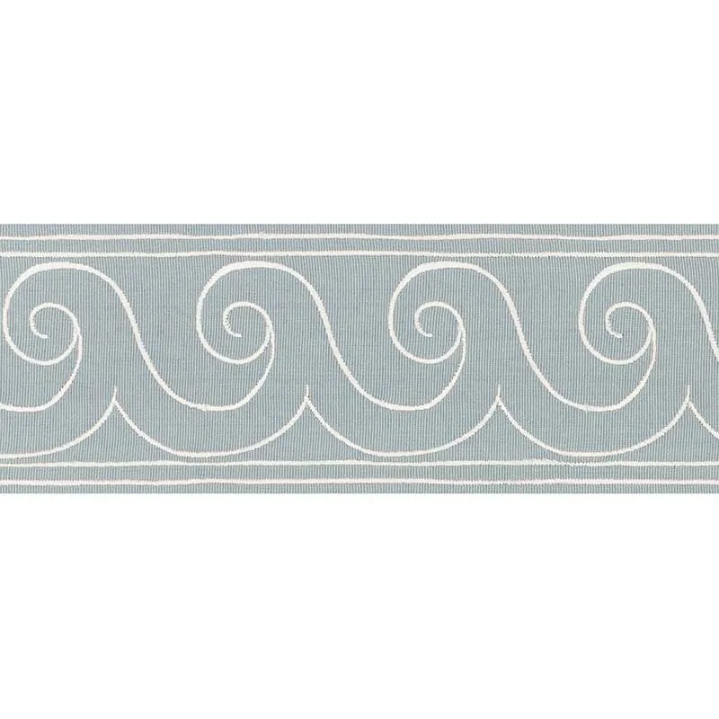 Schumacher Greek Waves Trim in Sky (70751)
