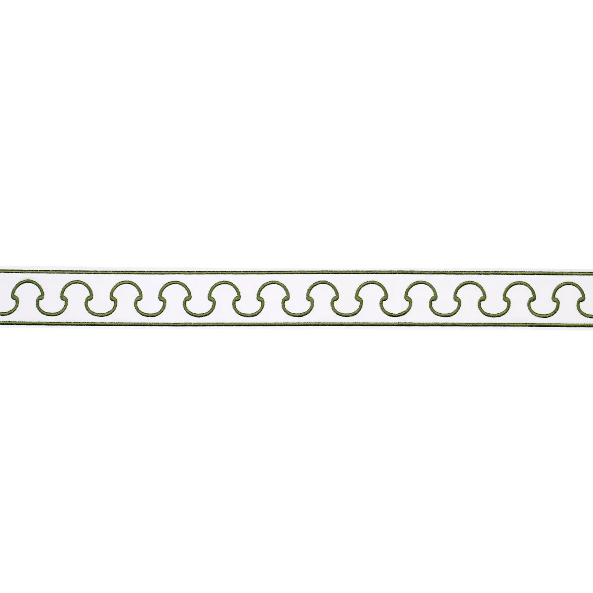 Schumacher Grenelle trim in Green (84561)