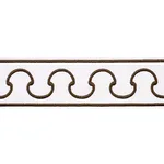 84560 | Grenelle - Taupe Schumacher Grenelle trim in Taupe (84560)