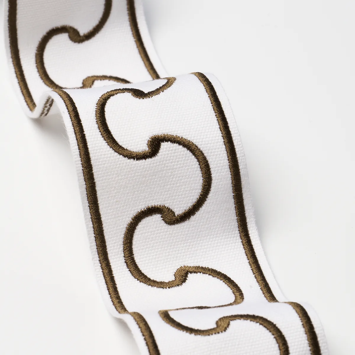 84560 | Grenelle - Taupe Schumacher Grenelle trim in Taupe (84560)