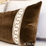 84560 | Grenelle - Taupe Schumacher Grenelle trim in Taupe (84560)