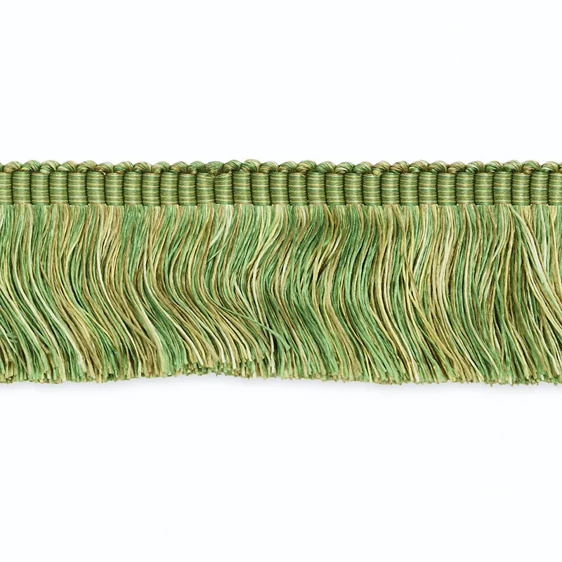 Schumacher Ground Cut Fringe trim in Bayleaf (CF3004-16)