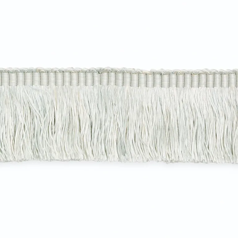 Schumacher Ground Cut Fringe trim in Powder (CF3004-14)