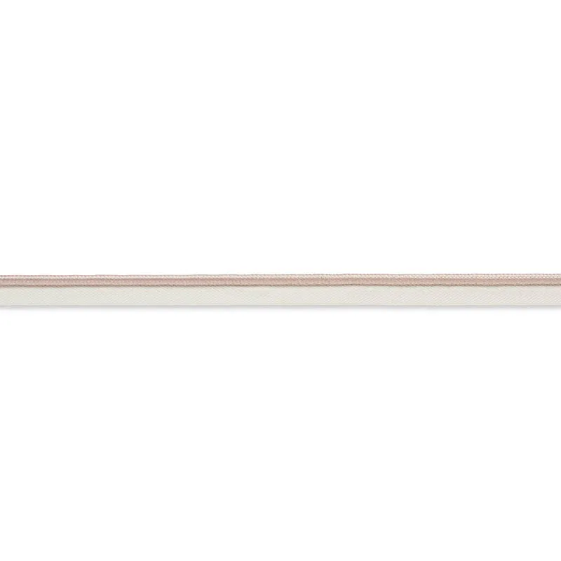 74556 | Gustave Silk Lip Cord Medium - Blush Schumacher Gustave Silk Lip Cord Medium trim in Blush (74556)