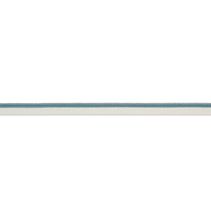 Schumacher Gustave Silk Lip Cord Medium trim in Cadet (74552)
