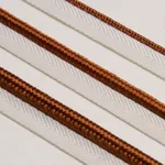 74557 | Gustave Silk Lip Cord Medium - Spice Schumacher Gustave Silk Lip Cord Medium trim in Spice (74557)