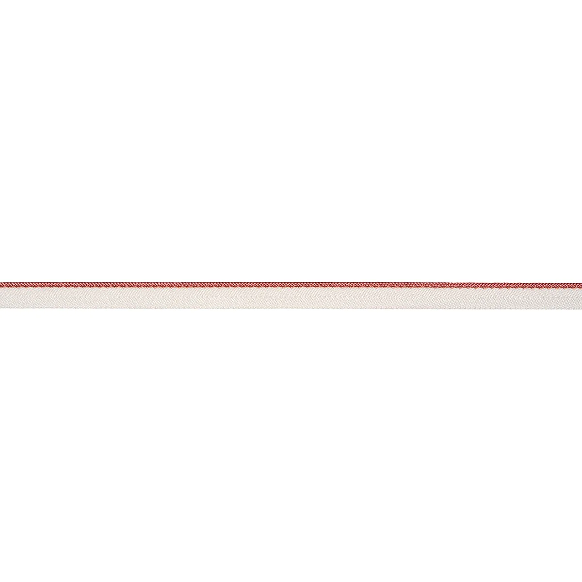 Schumacher Gustave Silk Lip Cord Narrow trim in Coral (74537)