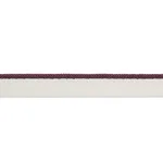 74535 | Gustave Silk Lip Cord Narrow - Eggplant Schumacher Gustave Silk Lip Cord Narrow trim in Eggplant (74535)