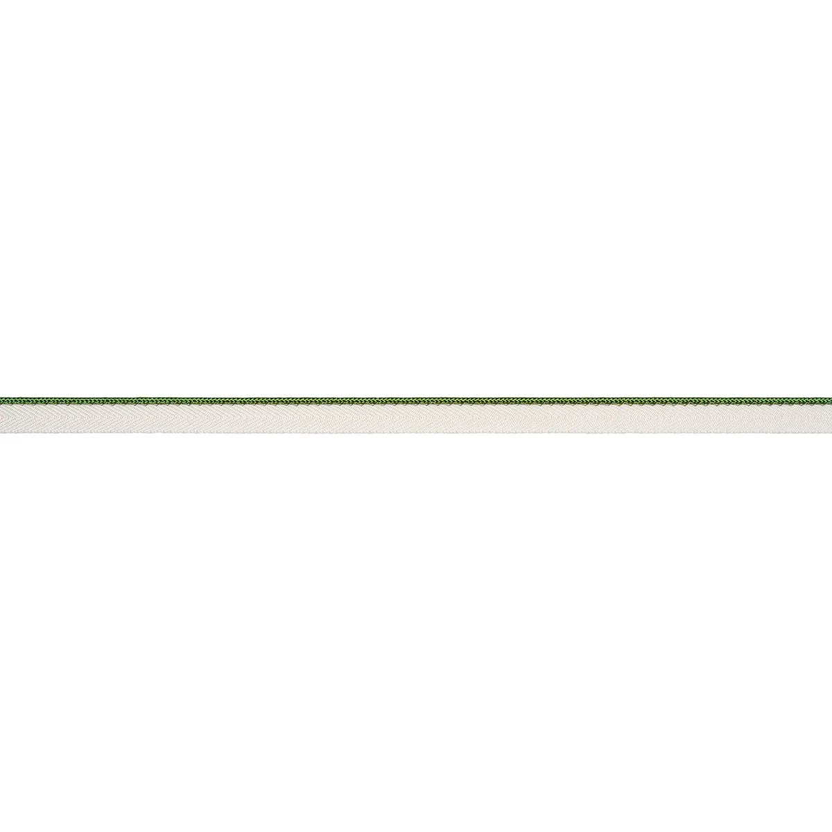 Schumacher Gustave Silk Lip Cord Narrow trim in Green (74539)
